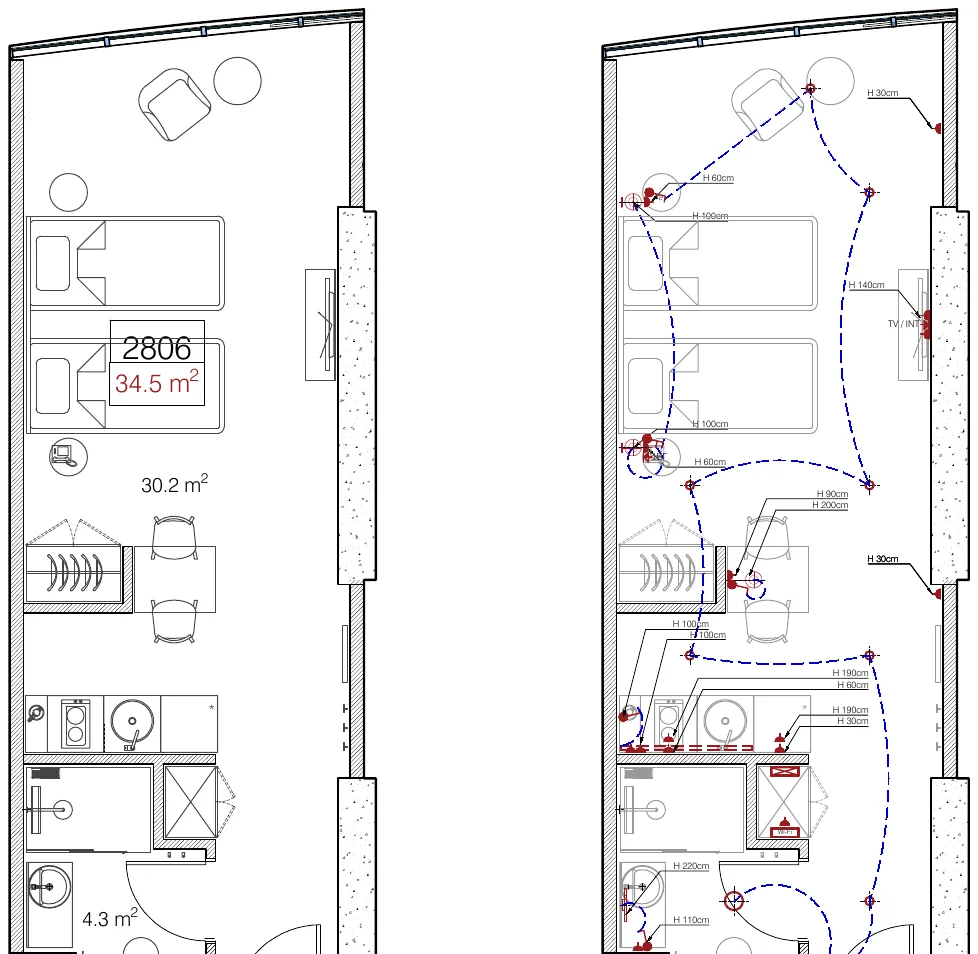 Apartment 2806 Layout preview