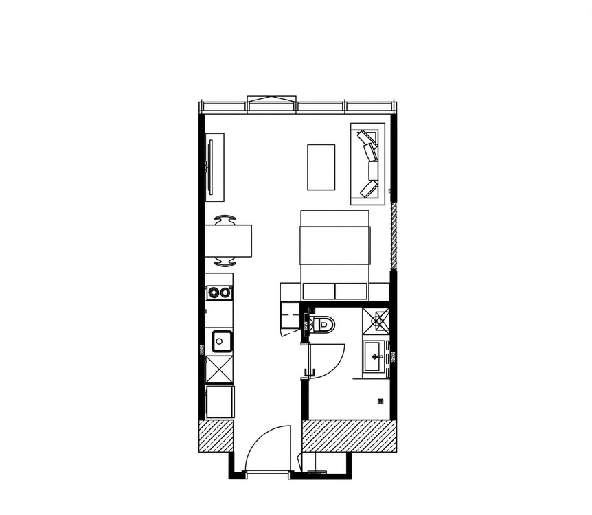 Apartment 1002 Layout preview