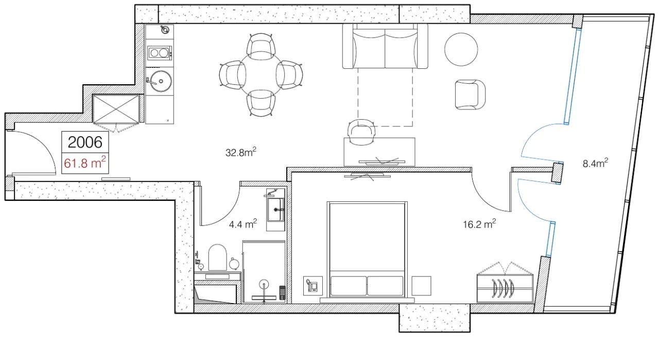 Apartment 2006 Layout preview