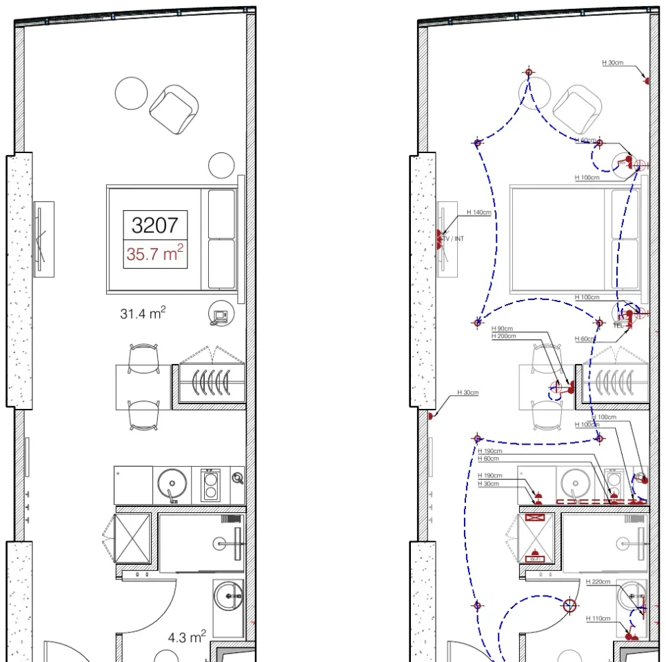 Apartment 3207 Layout preview