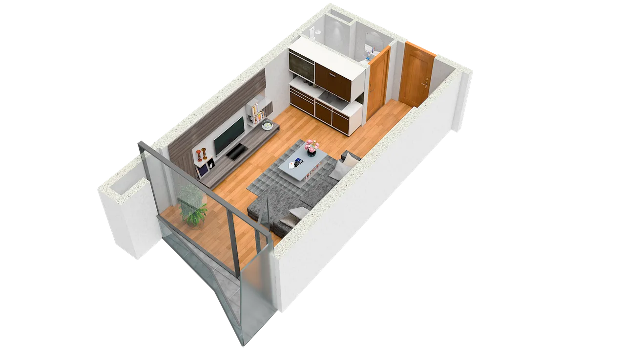 2D plan 515