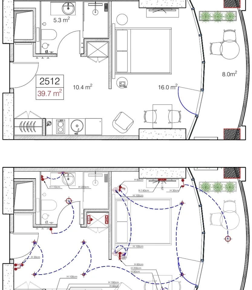 Apartment 2512 Layout preview